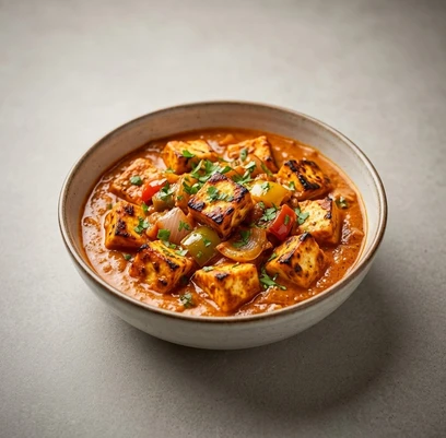 Paneer tikka masala at Southern Spices Indian restaurant in Winnipeg